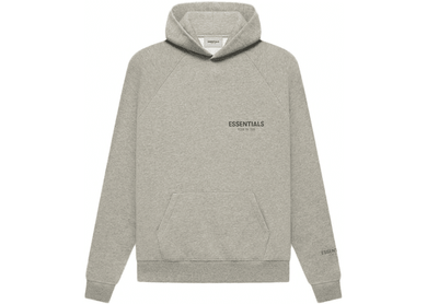FEAR OF GOD ESSENTIALS Core Collection Pullover Hoodie Dark Heather Oatmeal