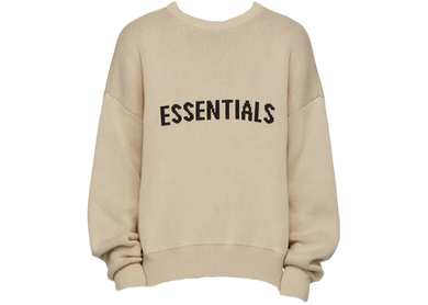 FEAR OF GOD ESSENTIALS Pullover Sweater Linen