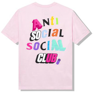 Anti Social Social Club The Real Me T-Shirt Pink