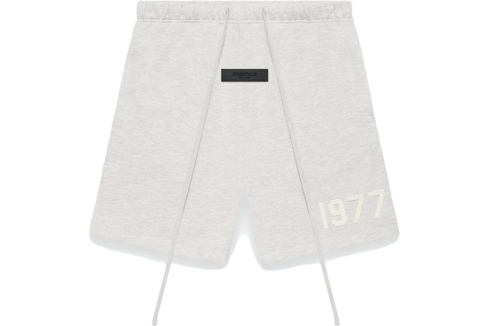 FEAR OF GOD ESSENTIALS 1977 Shorts Light Oatmeal